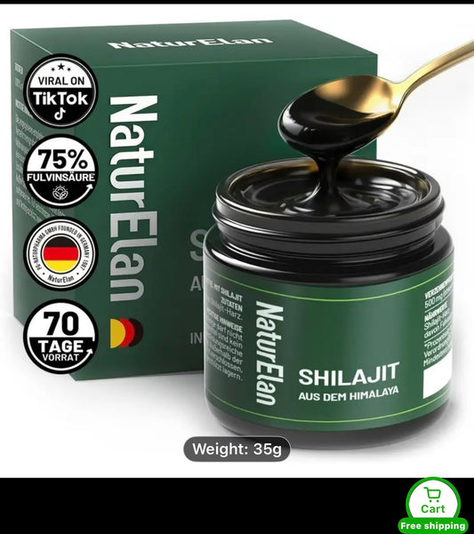Shilajit Original - Natural & High-Dose, Energy & Vitality Booster - 35G, Made in Germany