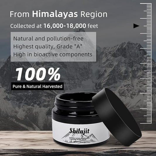 Pure Himalayan Organic Shilajit Resin