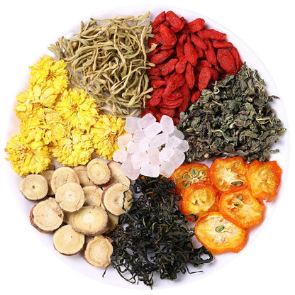 Honeysuckle Chrysanthemum Tea Men And Women Under Fire Health Care