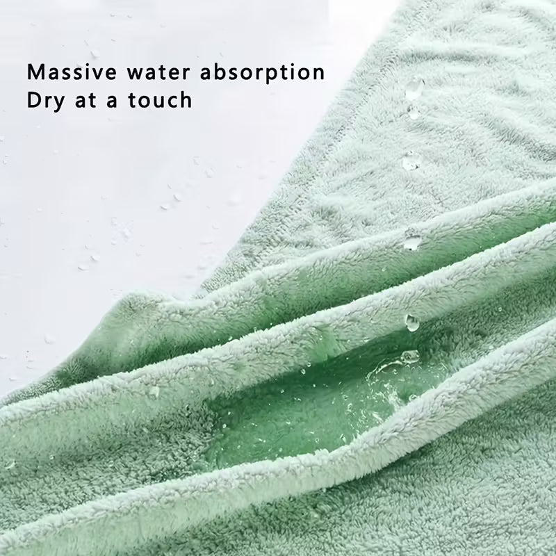 1pc Extra Large Bath Towel - Super Soft & High Absorbency Quick-Dry Bath Sheet, Pastel Colors (Pink, Yellow, Green, Brown, Orange, ) - Ideal For Babies, Kids, Adults - Machine Washable Bathroom Essentials, Durable Bath Towel