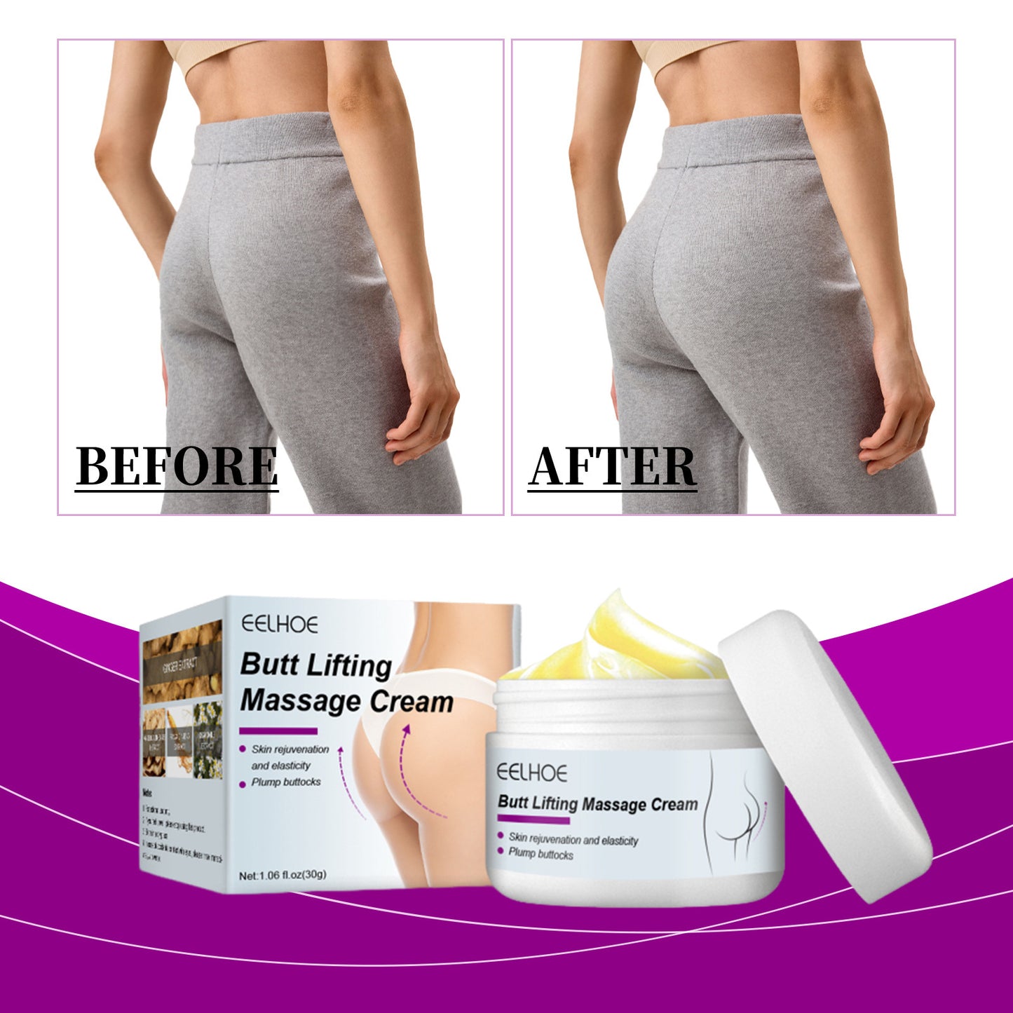EELHOE Buttock Lifting Massage