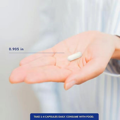 Encapsulations Magnesium Glycinate  Supplement To Support Stress Relief, Sleep, Heart Health, Nerves, Muscles And Metabolism  With Magnesium Glycinate  120 Capsules